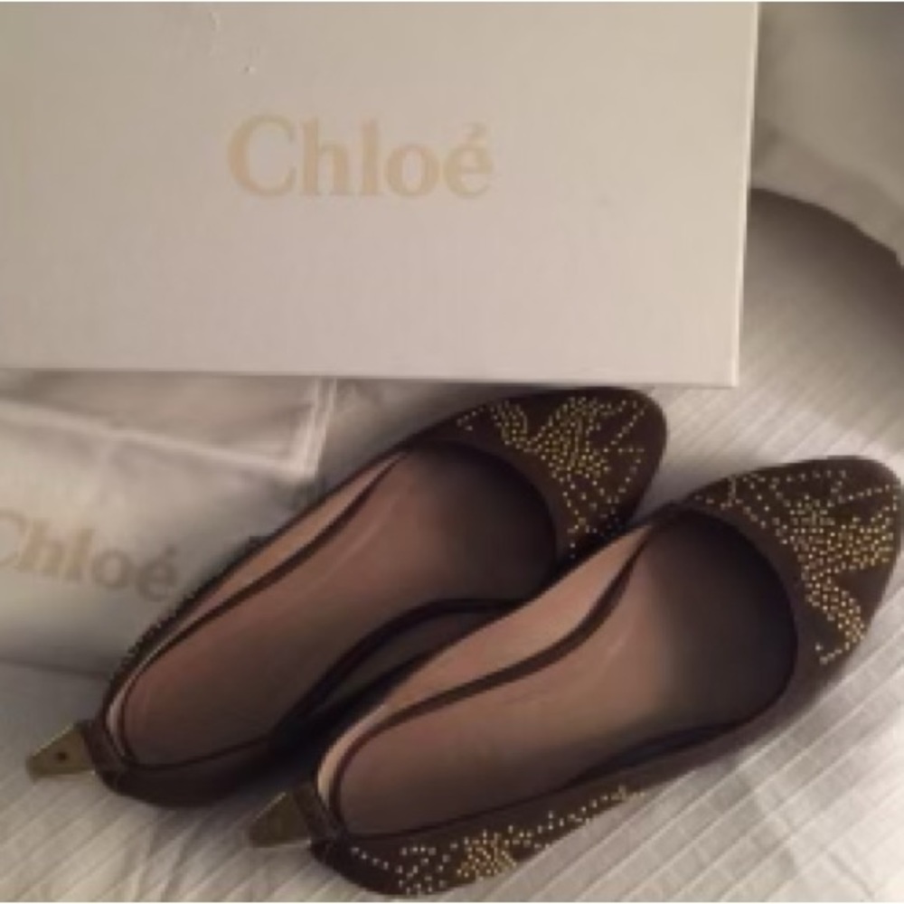 Chloe ballerina flats